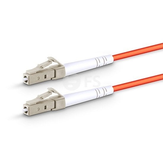 LC UPC to LC UPC Simplex OM1 Multimode PVC (OFNR) 2.0mm Fiber Optik Patch Kablo
