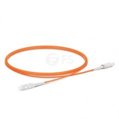 SC UPC to SC UPC Simplex OM1 Multimode PVC (OFNR) 2.0mm Fiber Optik Patch Kablo