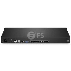 8-Port x2 Users Cat5e/6/7 1U Rack-Mount USB KVM Switch with IP Remote Access, 8 Interface Modules Included