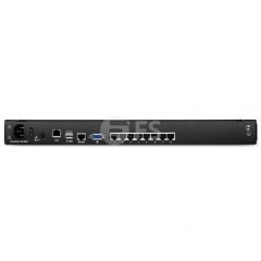 8-Port x2 Users Cat5e/6 1U Rack-Mount USB KVM Switch with 17'' LCD and IP Remote Access, 8 Interface Modules Included