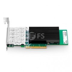 Intel XL710-BM1-Based Ethernet Network Kartı, 10G Quad-Port SFP+, PCIe 3.0 x8, Tall Bracket