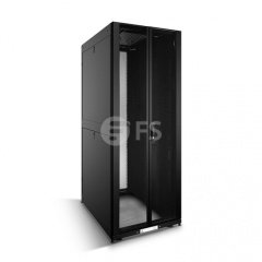 42U GR800-Series Siyah Network & Server Dikili Tip Kabin 800x1170mm with 2 Pre-installed Cable Managers and PDU Brackets