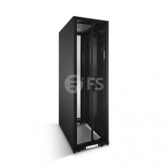 42U GR600-Series Siyah Server Kabini 600x1170mm with 2 PDU Brackets and Adjustable Fixed Shelves