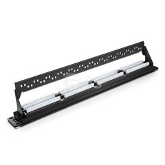 Cat6 110 Punch Aşağı Korumasız Patch Panel, 1U 24-Port