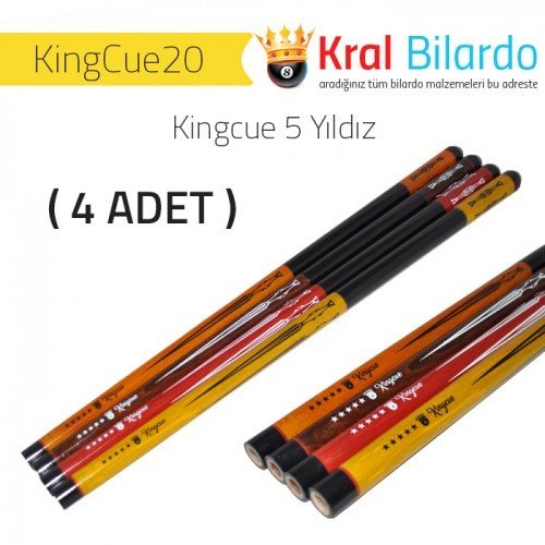 Bilardo Istakası Kingcue Bilardo Istakası ( Kingcue 5 Yıldız ) ( 4 ADET )