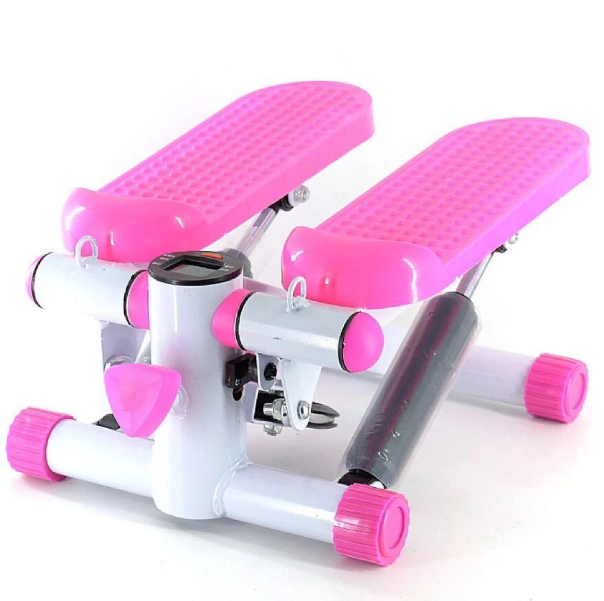 Leyaton Fitness Twister Stepper Step Aleti Fitness Pembe