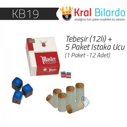 Bilardo Tebeşiri + Istaka Ucu