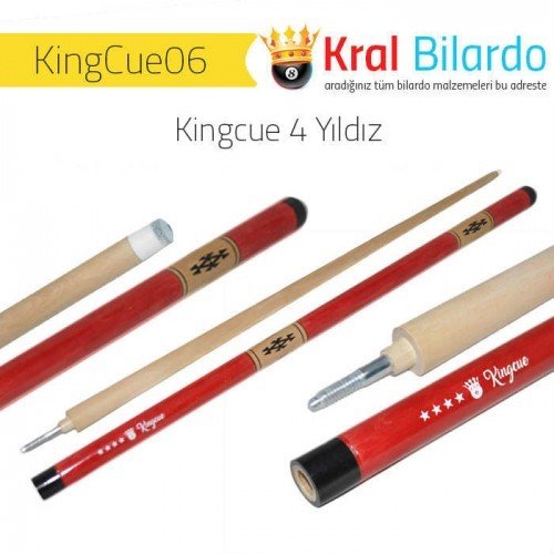 Bilardo Istakası Kingcue Salon Istakası ( Kingcue 4 Yıldız) (4 ADET )