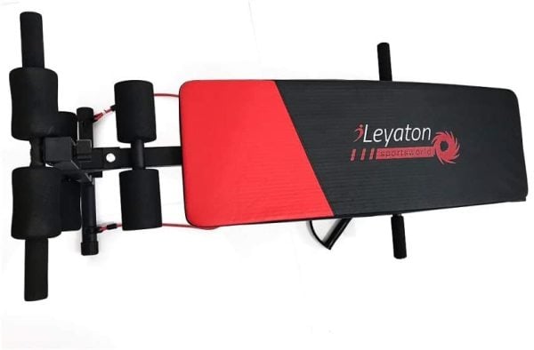 Leyaton Mekik Sehpası - Egzersiz Lastikli -Şınav Çekme Aparatı - Dambıllı