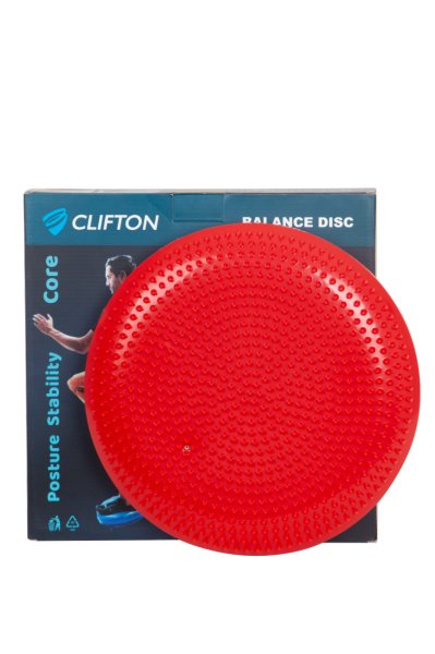 Clifton Denge Diski Balance Trainer Denge Topu Pilates Balans Disk Kırmızı