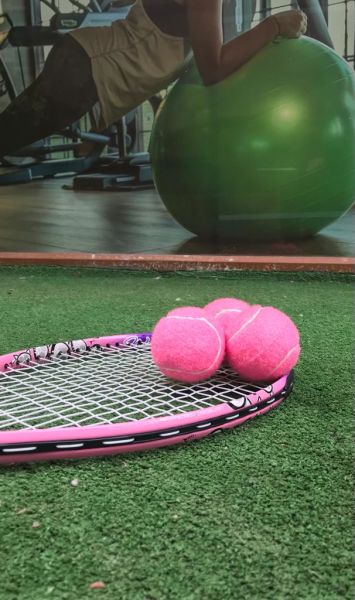 Werkon 3 Adet Antrenman Tenis Topu Pembe