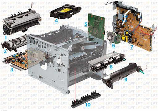 HP 3015 FUSER FIRIN ÇIKMA TEMİZ