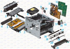 HP 3005 FUSER FIRIN ( YENİLENMİŞ ÜRÜN )