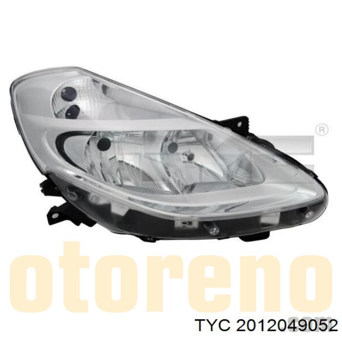 Sağ far (TYC) Renault Clio 3 (2009-2011) 20-C049-05-2B