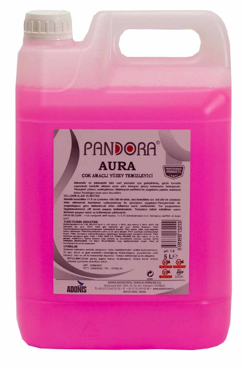 Pandora Aura Yüzey Temizleyici 5 L