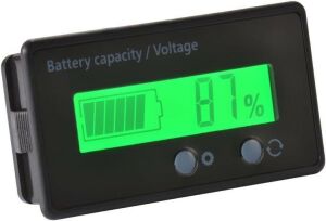 LCD Batarya Kapasite / Voltaj Göstergesi 12-84V Lion / LiFePO4 / Akü için (GY-6GS)
