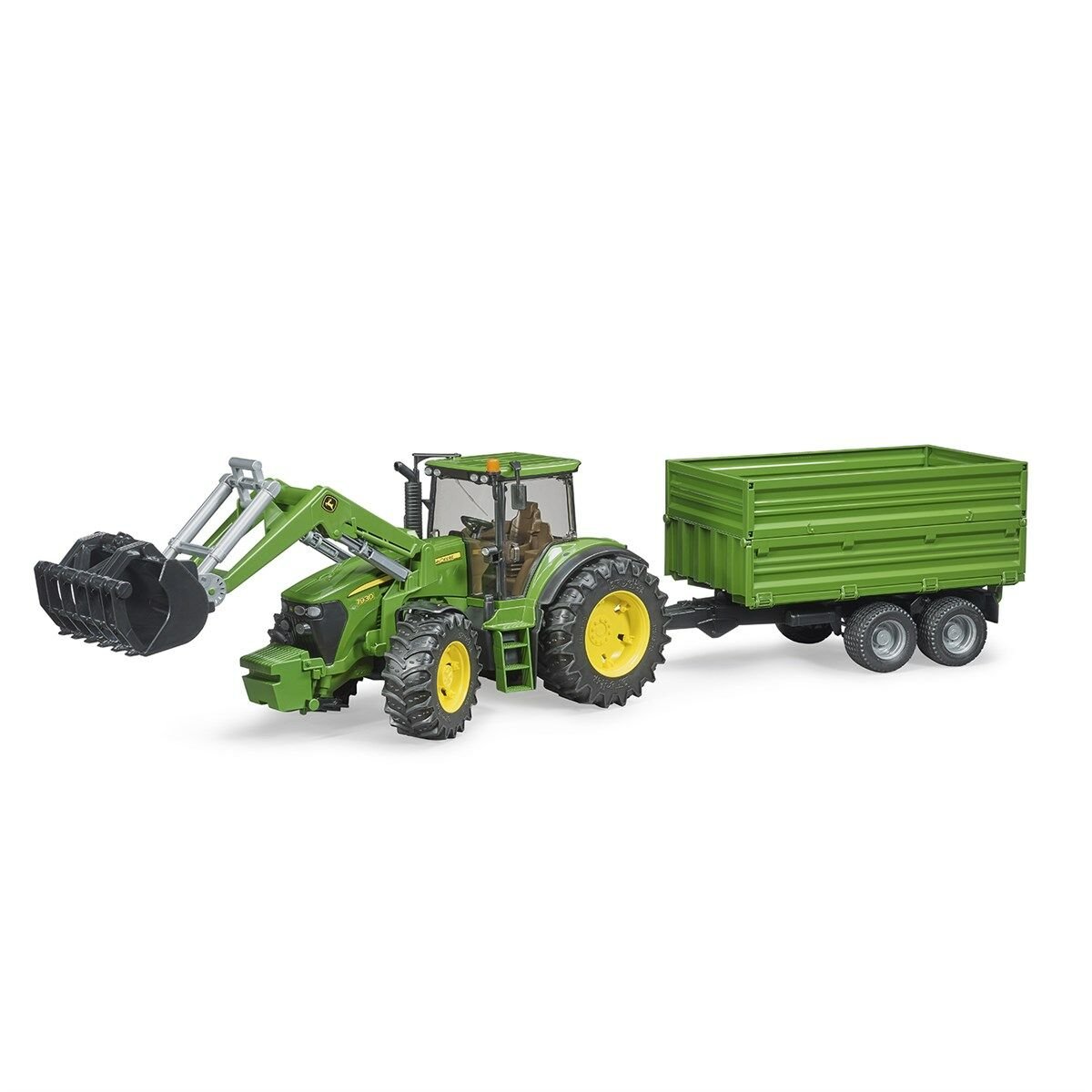 Bruder John Deere 7930 Kepçeli Traktör Ve Römork BR03055