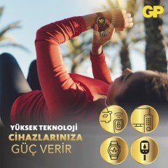 GP 5'li CR2016 3V Lityum Düğme Pil (GPCR2016-C5)