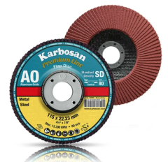 Karbosan 115x22.23 Premium Line AO SD Flap Disk Zımpara 120 Kum 982995