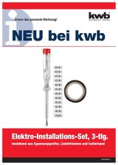 Kwb VDE Elektronikçi Set 3 parça 49142800