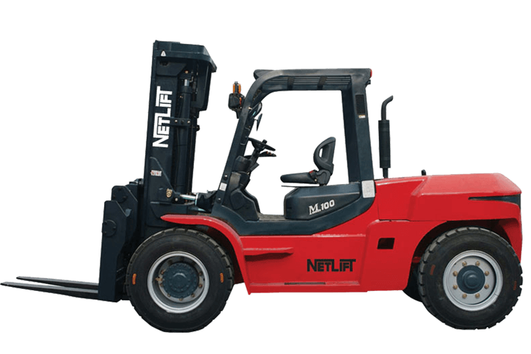 Netlift M Serisi Dizel Forklift 10 Ton 4M STD4000MM