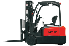 Netlift EP Serisi 3 Teker 1.8 Ton 4,8M Elektrikli Forklift FFT4800MM YERLİ AKÜ