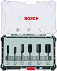 Bosch Karışık Freze Ucu Seti Şaftlı Profesyonel 6'lı 8 mm 2 607 017 466
