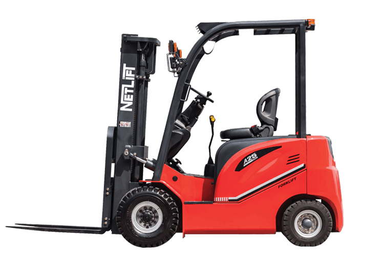 Netlift A Serisi 4 Teker 1.8 Ton 4.8M Elektrikli Forklift FFT4800MM YERLİ AKÜ