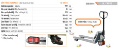 Netlift Manuel 1.5 Ton Dört Yönlü Transpalet NL-TWO 15 50500024