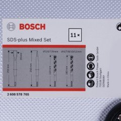 Bosch Sds-Plus Matkap Ucu ve Keski Seti 11'li