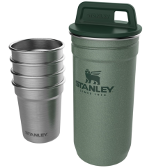 Stanley Adventure Çelik Shot Bardak Seti Hammertone Green 10-01705-039