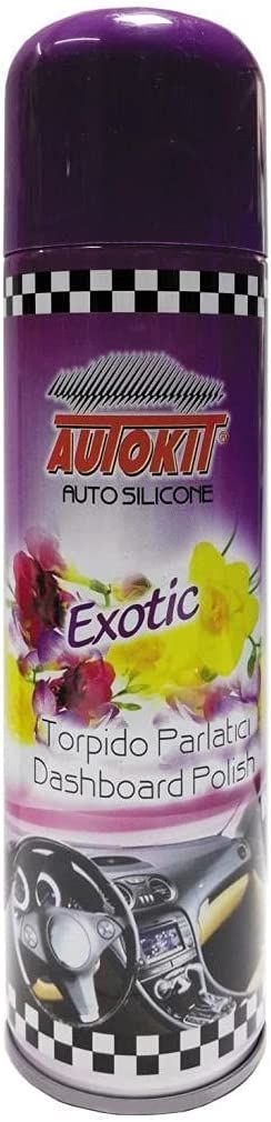 AUTOKIT TORPİDO PARLATICI EXOTIC KOKULU OTO SİLİKONU 220 ML – FA1-510