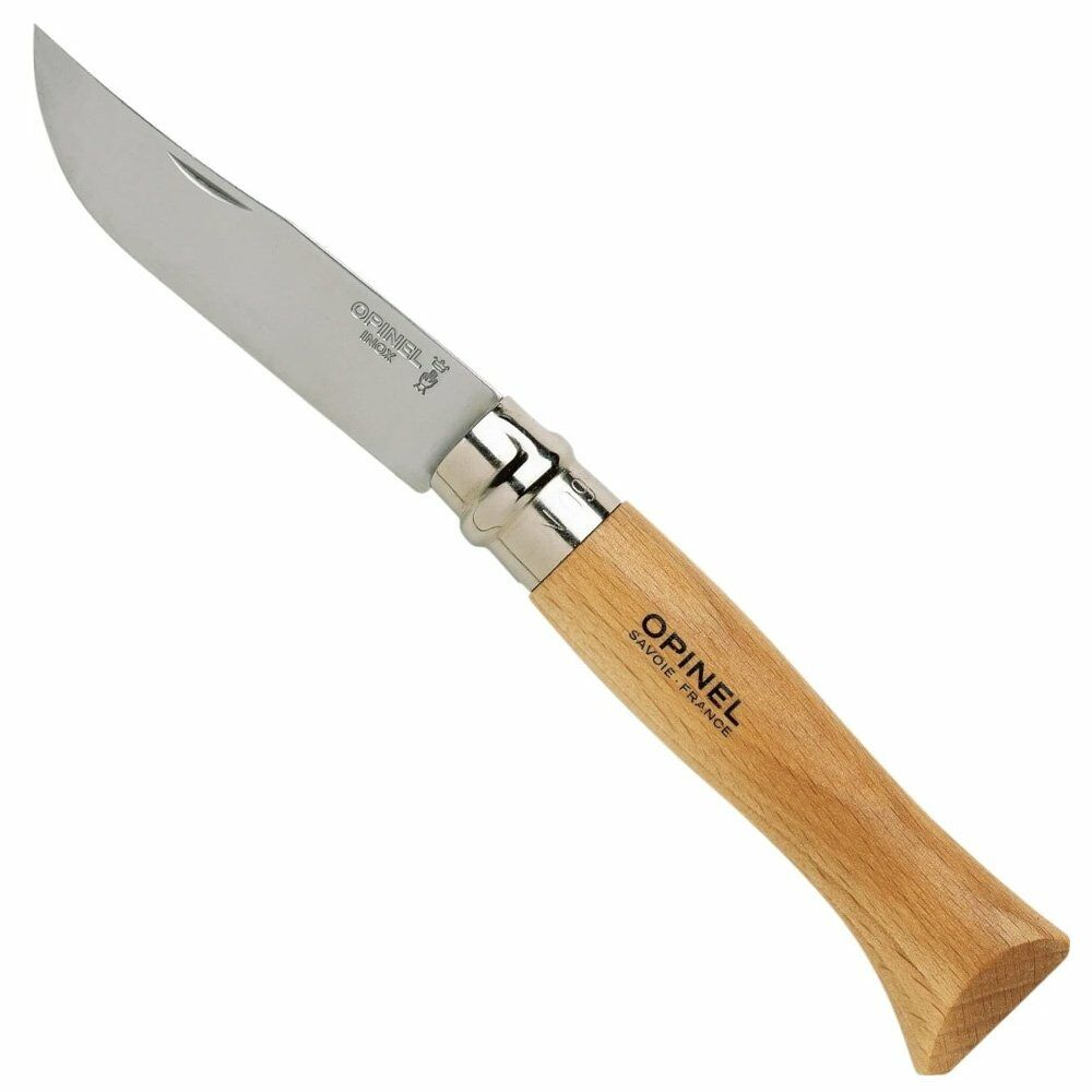 Opinel Inox 9 No Kayın Saplı Paslanmaz Çelik Çakı OP-001083