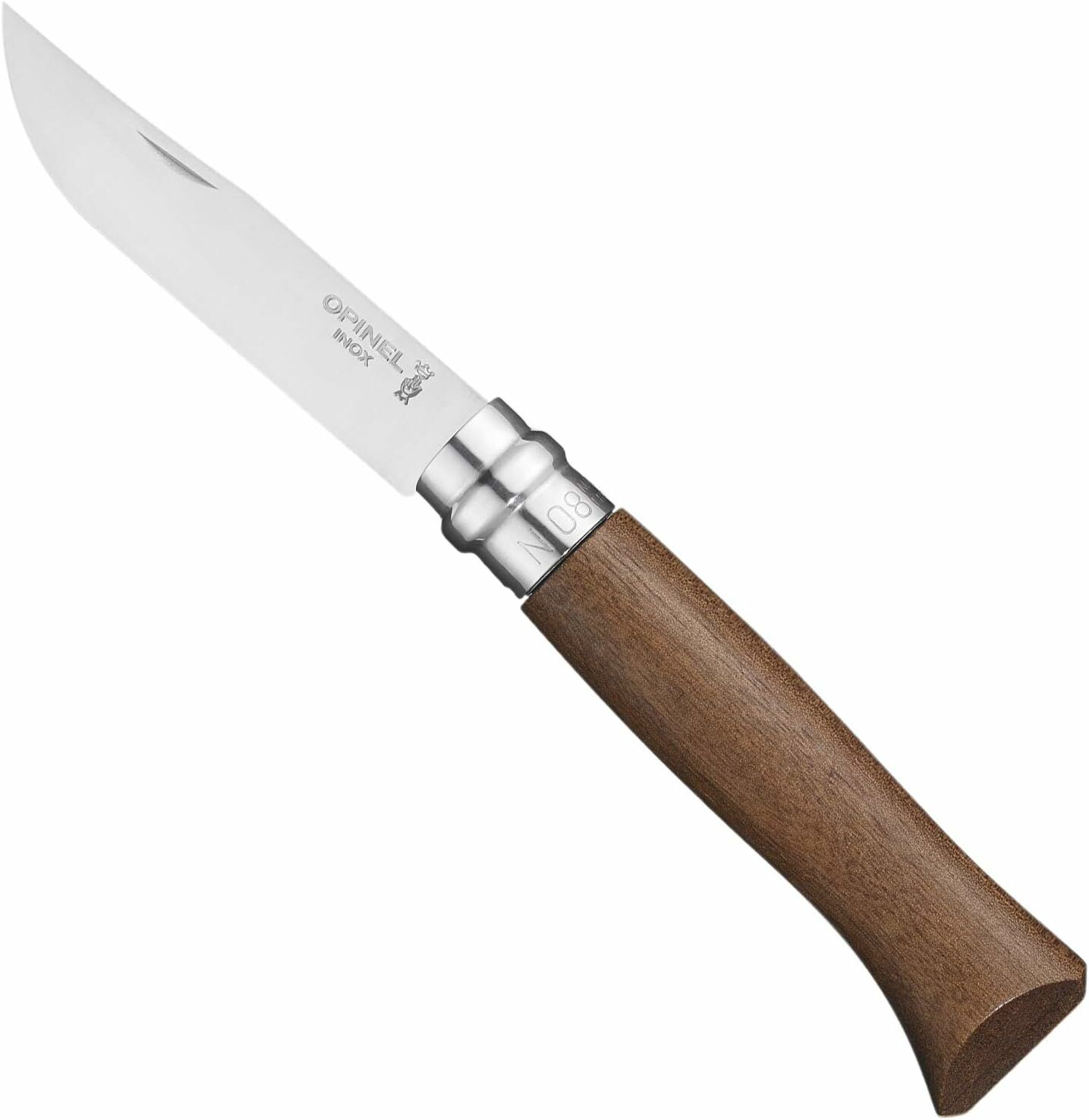 Opinel Inox No 8 Ceviz Saplı Paslanmaz Çelik Çakı OP-002022