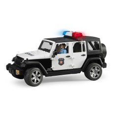 Bruder Jeep Wrangler U.R. Polis Aracı Ve Memur BR02526