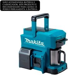 Makita DCM501Z Akülü Kahve Makinesi 18V Solo Model (Akü ve Şarj Cihazı hariç)