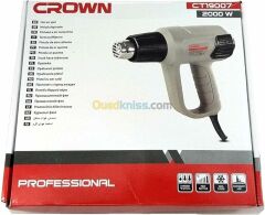 CROWN CT19007 Sıcak Hava Tabancası 2000 Watt