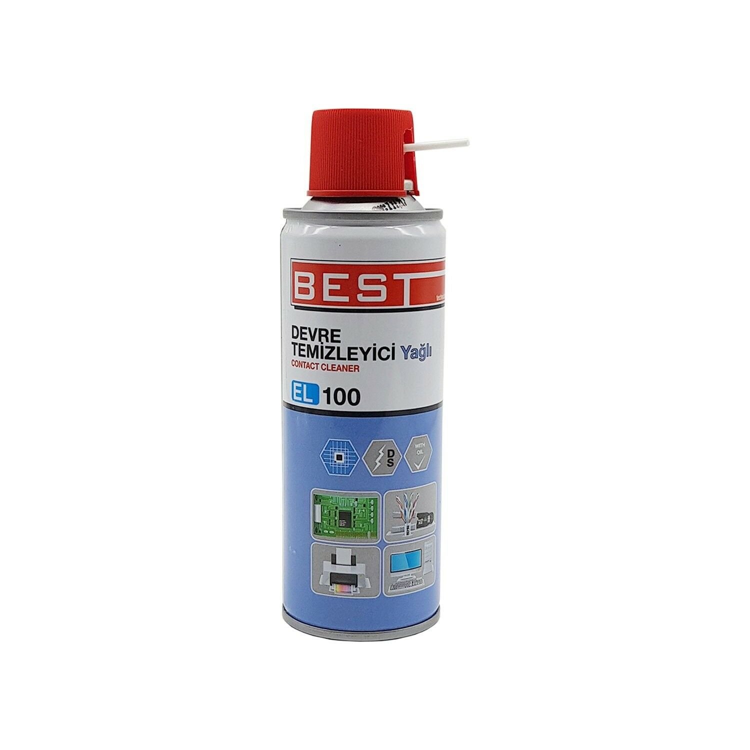 Best El 100 Elektronik Devre Temizleyici Yağlı 200 Ml