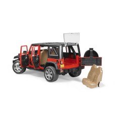 Bruder - Jeep Wrangler Unlimited Rubicon Ölçekli Model BR02525