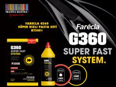 Farecla G360 Süper Hızlı Pasta Seti