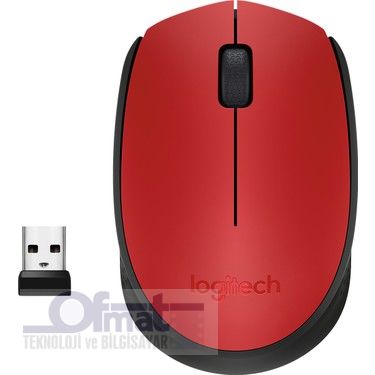 LOGITECH WRL M171 MOUSE KIRMIZI 3LÜ PAKET