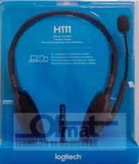 LOGITECH HDS 3.5MM H111 STEREO TEK JAK MİKROFON 6LI PAKET