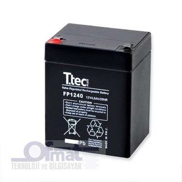 TTEC 12V 5AH BAKIMSIZ KURU AKÜ