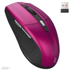 EVEREST SM-861 USB MOR 800/1200/1600 DPİ SÜPER SESSİZ KABLOSUZ MOUSE