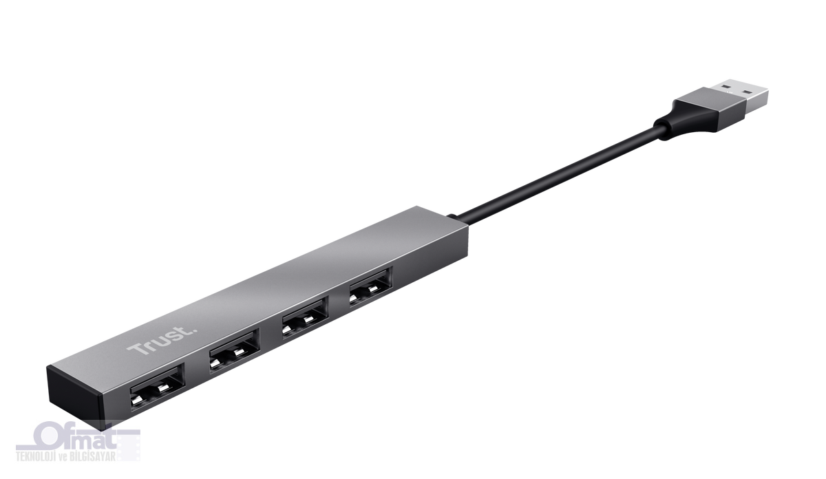 TRUST 23786 HALYX 4-PORT MINI USB HUB (USB ÇOĞALTICI)
