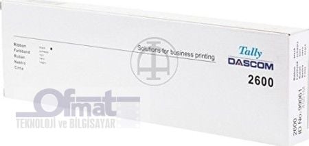 TALLY DASCOM  2600  (99061)  ( DİSTRİBÜTÖR GARANTİLİ ORİJİNAL RİBON/ŞERİT)