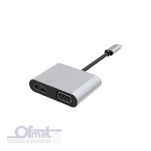 DEXIM DHU0004 PREMIUM 4IN 1USB-C ÇOĞALTICI