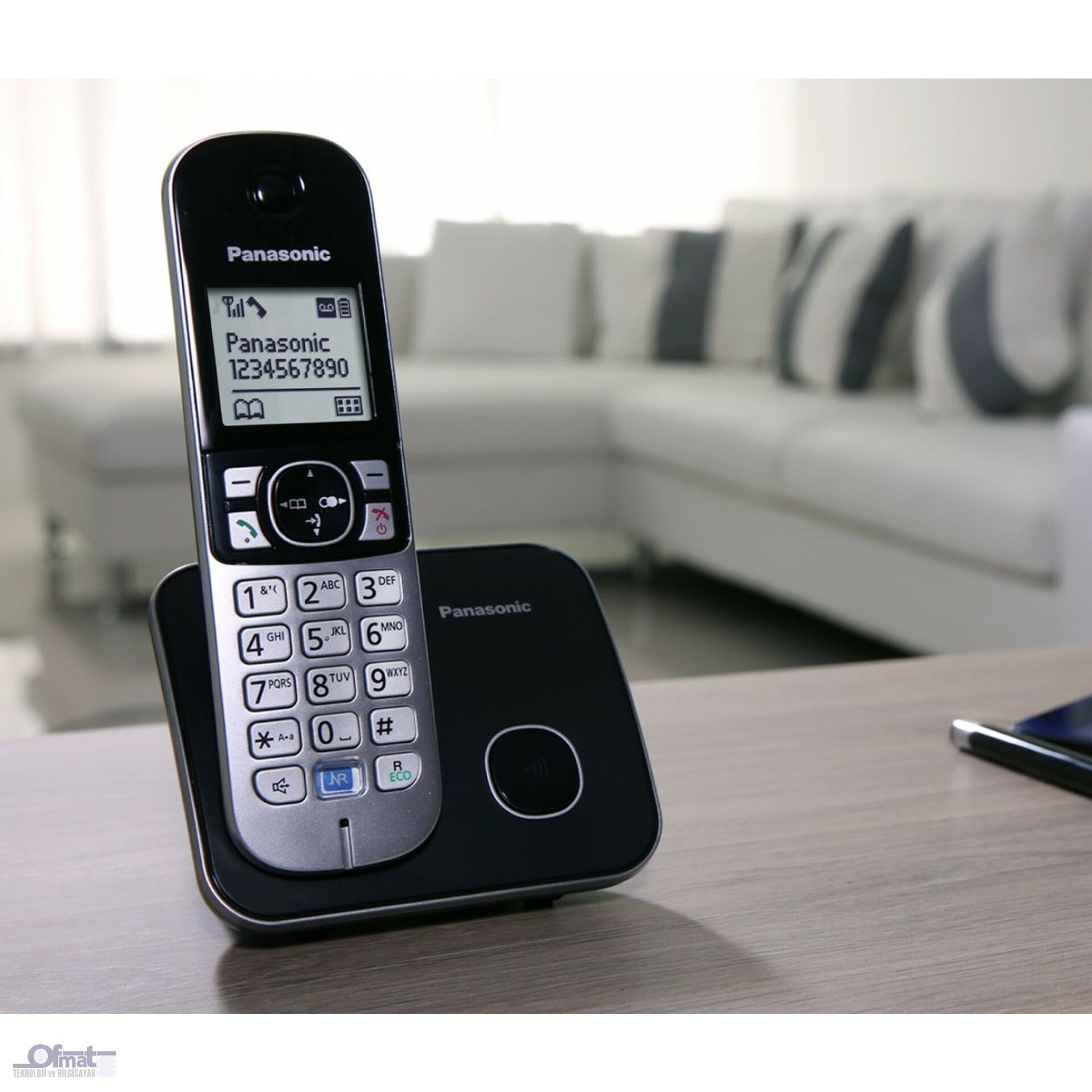 PANASONİC KX TG6811 DECT TELEFON SİYAH