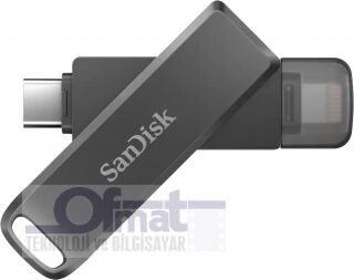 SANDISK USB 128GB IOS IXPAND FLASH DRIVE LUXE SDIX70N-128G-GN6NE