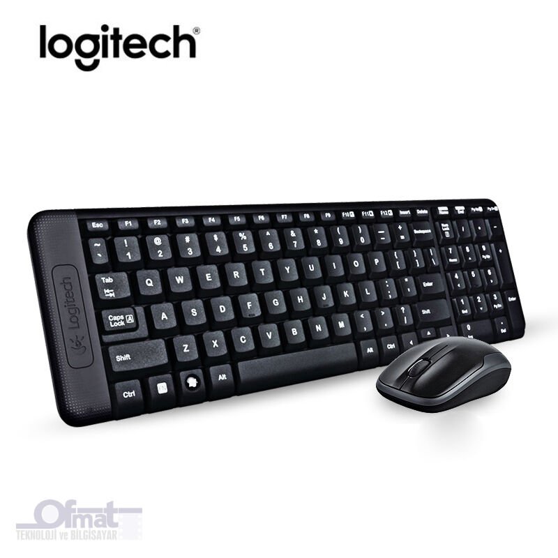 LOGITECH WRL MK220 Q TR  KLAVYE +MOUSE SET KOYU GRİ 920-003163